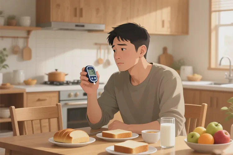 33岁早餐血糖8.0是怎么回事(图1)