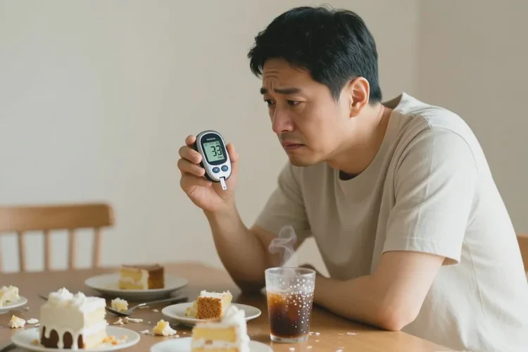 33岁晚餐血糖21.7是怎么回事(图1)