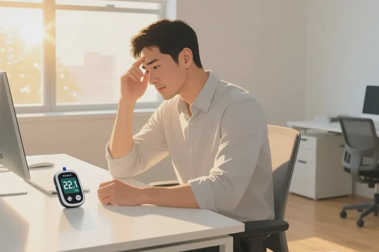 32岁早上血糖22.1是怎么回事(图1)