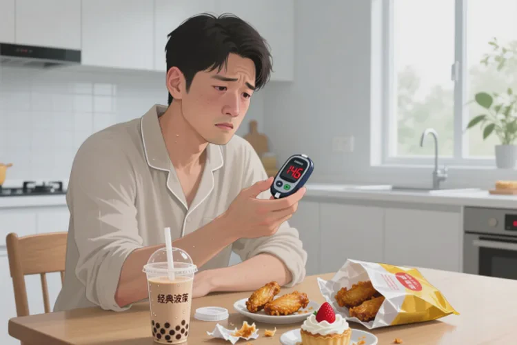 33岁餐后血糖17.9是怎么回事(图1)