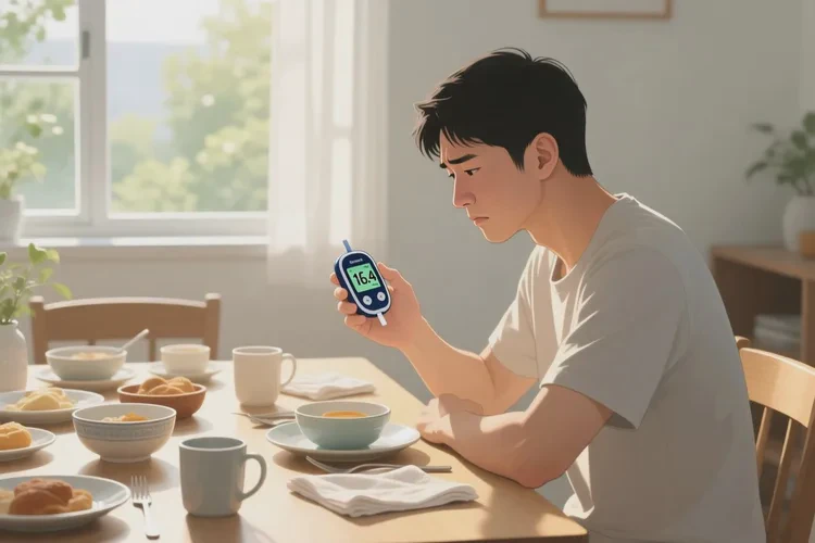 33岁早餐血糖16.4是怎么回事(图1)