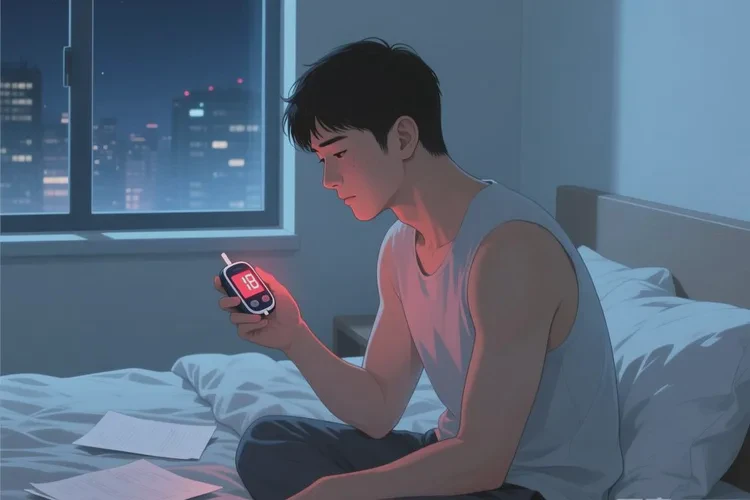 32岁晚上血糖24.7是怎么回事(图1)