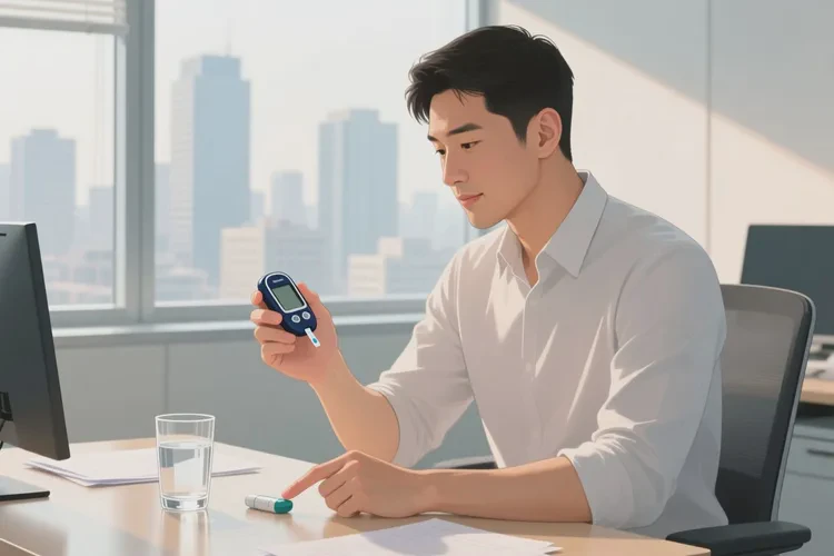 33岁中午血糖24.5是怎么回事(图1)