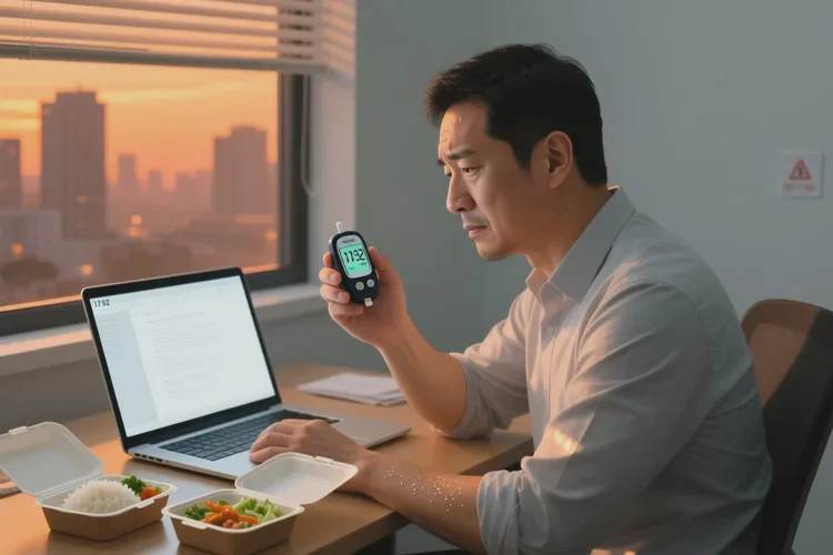 33岁中餐血糖17.6是怎么回事(图1)