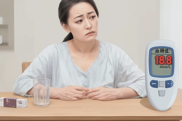 39岁早餐血糖18.8是怎么回事(图1)