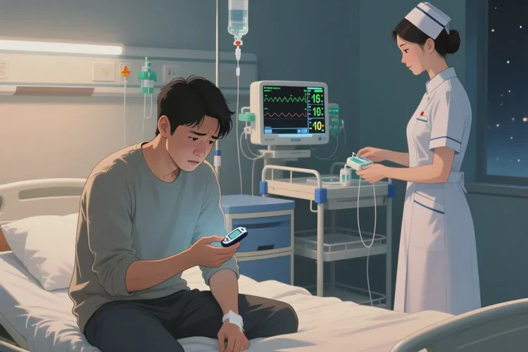 32岁晚上血糖27.4是怎么回事(图1)