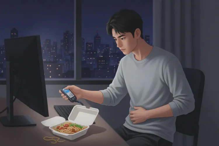 33岁晚餐血糖18.6是怎么回事(图1)