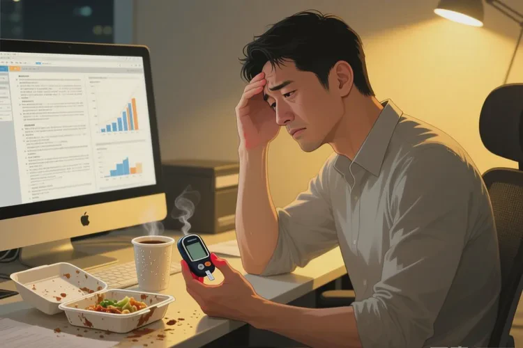 33岁晚餐血糖19.9是怎么回事(图1)