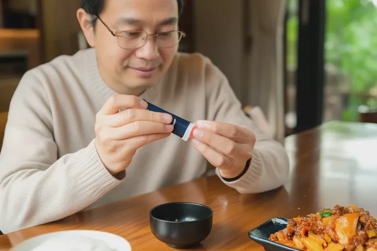 39岁中餐血糖9.8是怎么回事(图1)