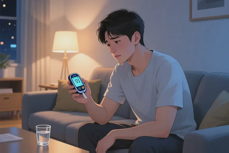 32岁晚上血糖8.0是怎么回事(图1)