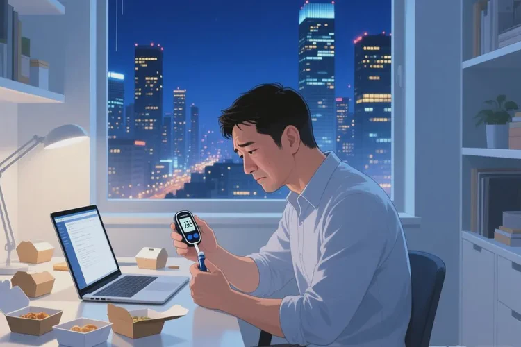 32岁晚上血糖18点2是怎么回事(图1)