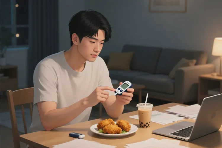 33岁晚餐血糖15.9是怎么回事(图1)