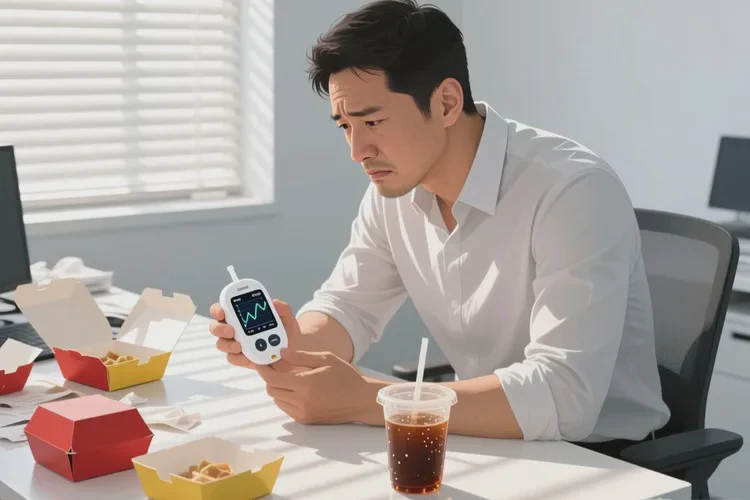 32岁中午血糖18.6是怎么回事(图1)