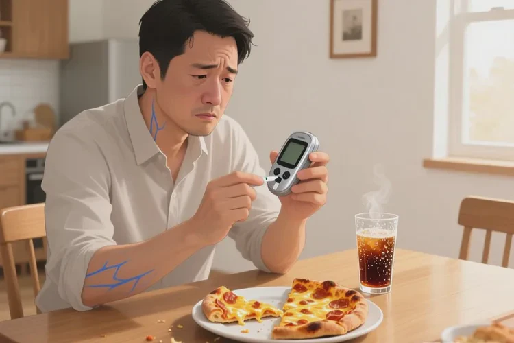 33岁晚餐血糖18点6是怎么回事(图1)