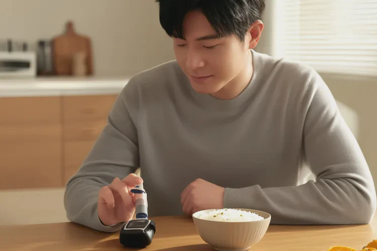 39岁晚餐血糖6.2是怎么回事(图1)