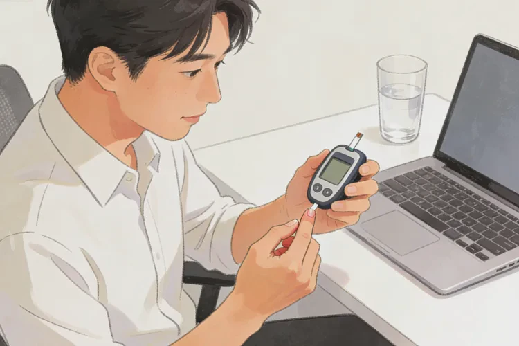 33岁晚餐血糖27.6是怎么回事(图3)