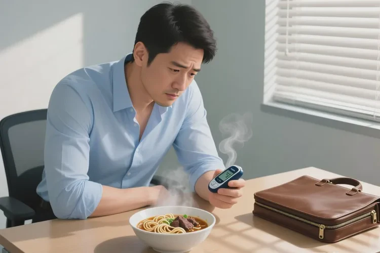 33岁中餐血糖13点6是怎么回事(图1)