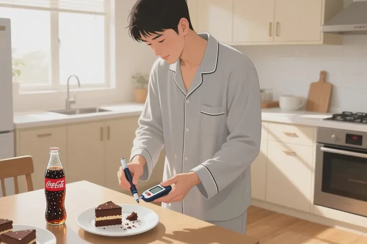 33岁晚餐血糖20.3是怎么回事(图3)