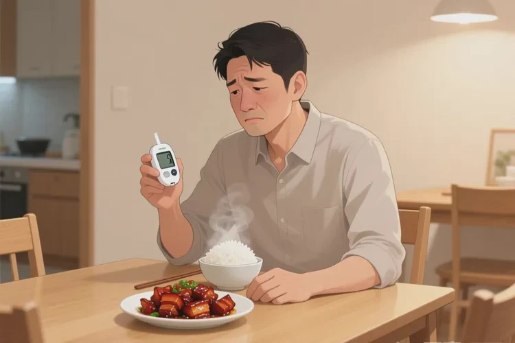 33岁中餐血糖12点8是怎么回事(图1)