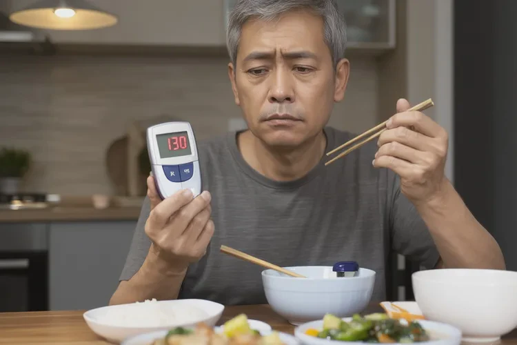 39岁晚餐血糖13点0是怎么回事(图1)