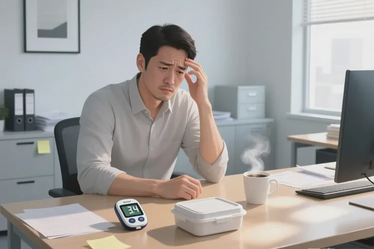 33岁中午血糖3.4是怎么回事(图1)