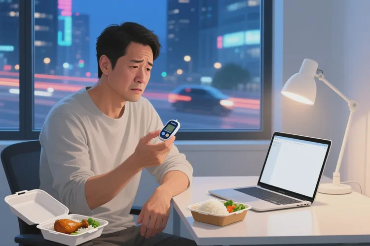 33岁中餐血糖15.5是怎么回事(图1)