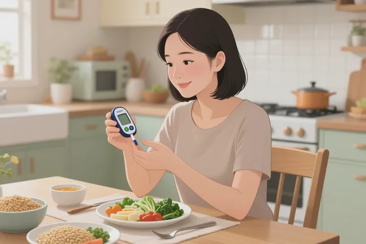 33岁晚餐血糖4点2是怎么回事(图1)