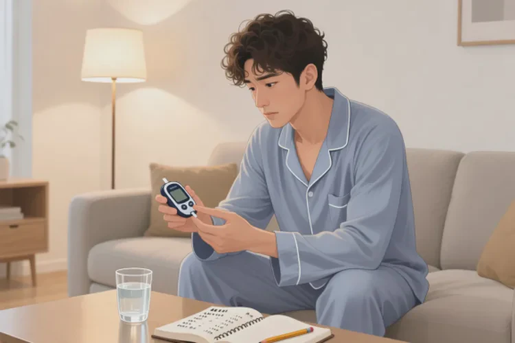 33岁晚餐血糖15.6是怎么回事(图1)