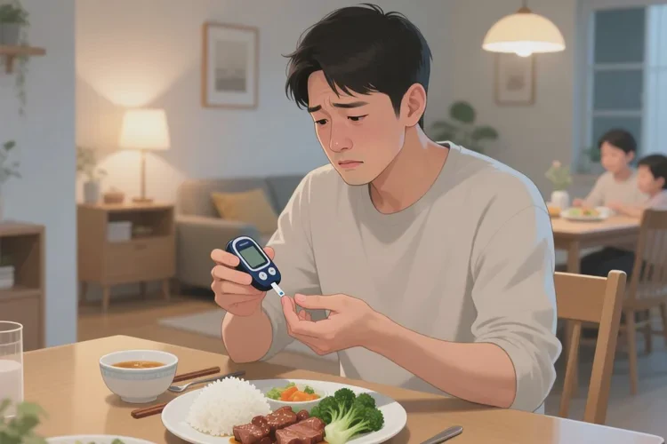 33岁晚餐血糖16.3是怎么回事(图1)