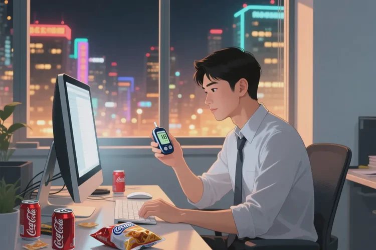 33岁空腹血糖16点6是怎么回事(图2)