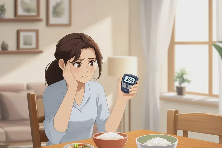 39岁晚餐血糖26.6是怎么回事(图1)