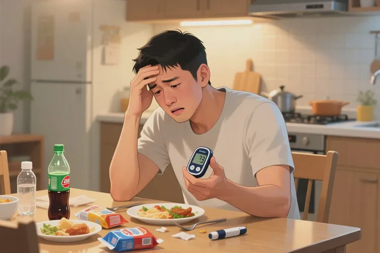 33岁晚餐血糖20点2是怎么回事(图1)