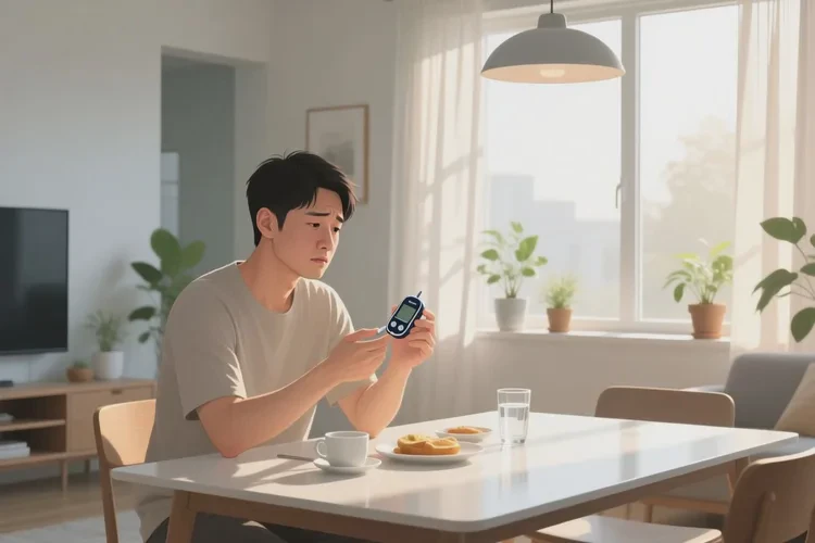 32岁早上空腹血糖25.4是怎么回事(图1)