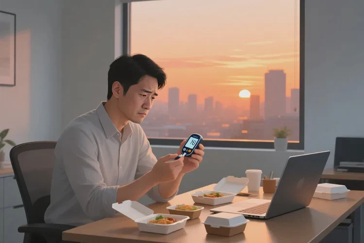 33岁中餐血糖16.4是怎么回事(图1)