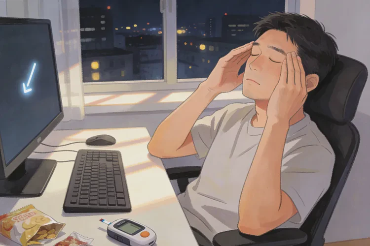 32岁晚上血糖28.6是怎么回事(图1)