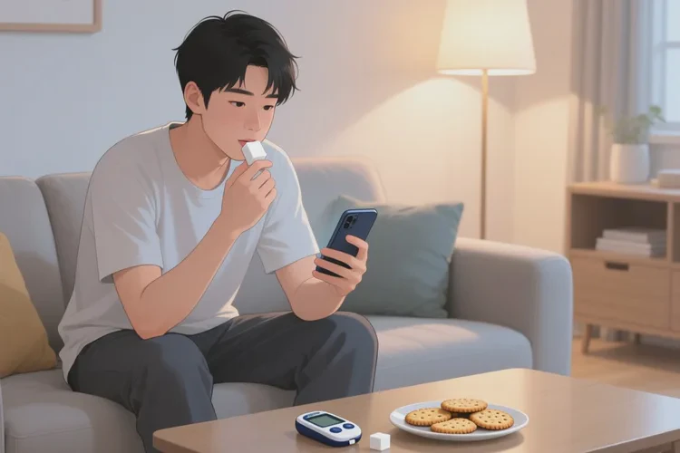 33岁晚餐血糖3点8是怎么回事(图3)