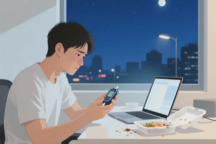 32岁中午血糖24.6是怎么回事(图1)