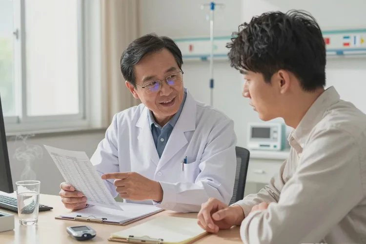 34岁晚餐血糖12.4是怎么回事(图2)