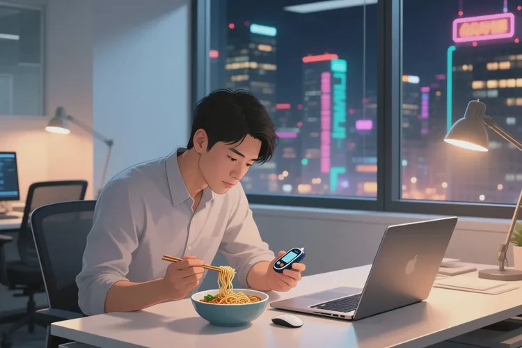 34岁晚餐血糖6点9是怎么回事(图1)