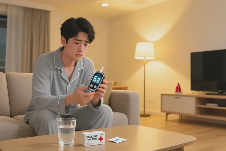 33岁晚上血糖8.2是怎么回事(图1)