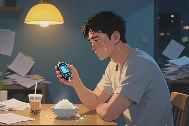 34岁晚餐血糖16.0是怎么回事(图1)