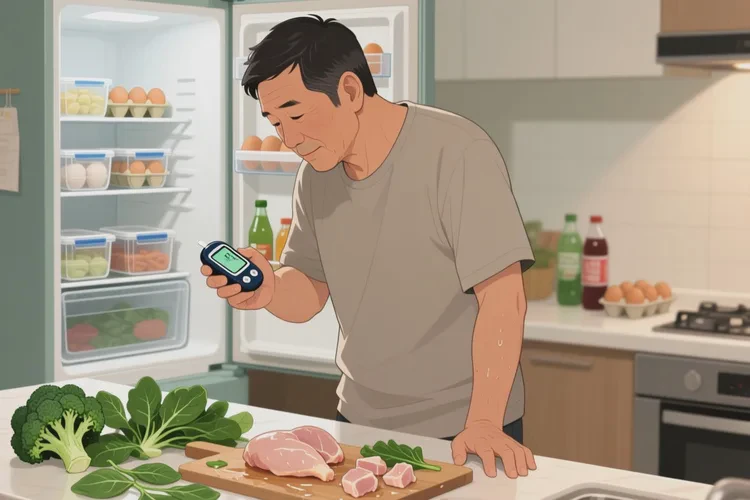 34岁晚餐血糖3点3是怎么回事(图2)