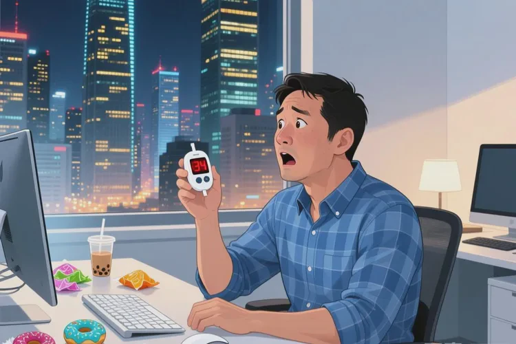 34岁餐后血糖30.1是怎么回事(图1)