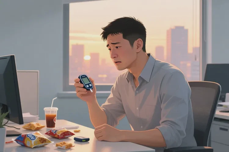 33岁下午血糖13点8是怎么回事(图1)