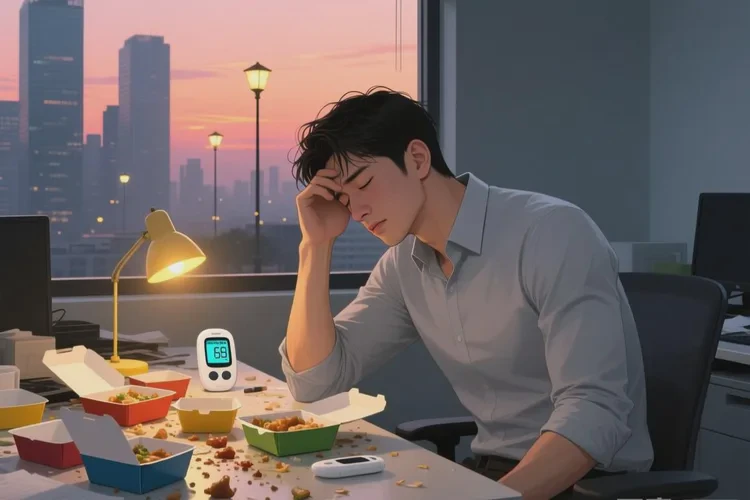 33岁中午血糖28.2是怎么回事(图1)