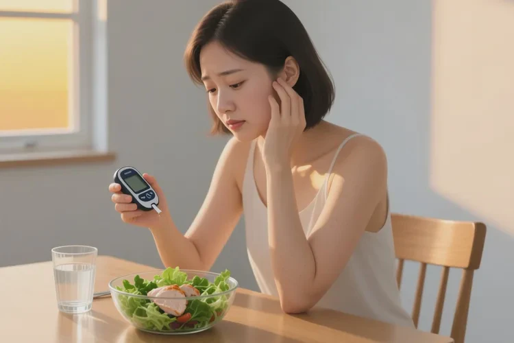 34岁晚餐血糖3点3是怎么回事(图1)