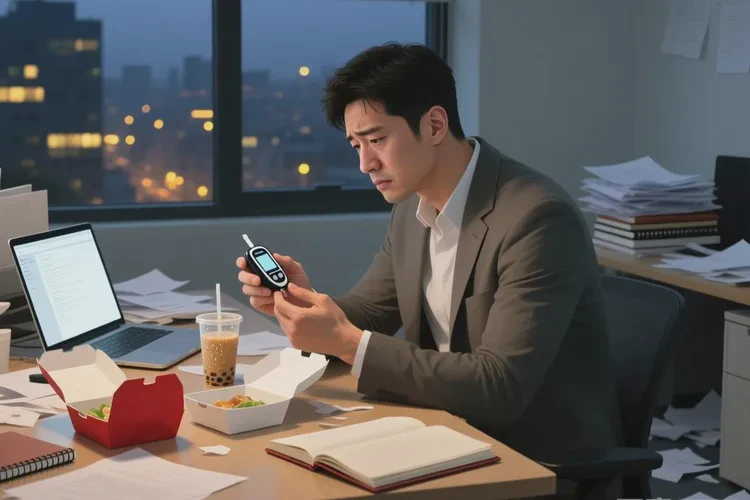 34岁中餐血糖25.2是怎么回事(图1)