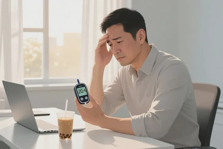 34岁早餐血糖20点4是怎么回事(图1)