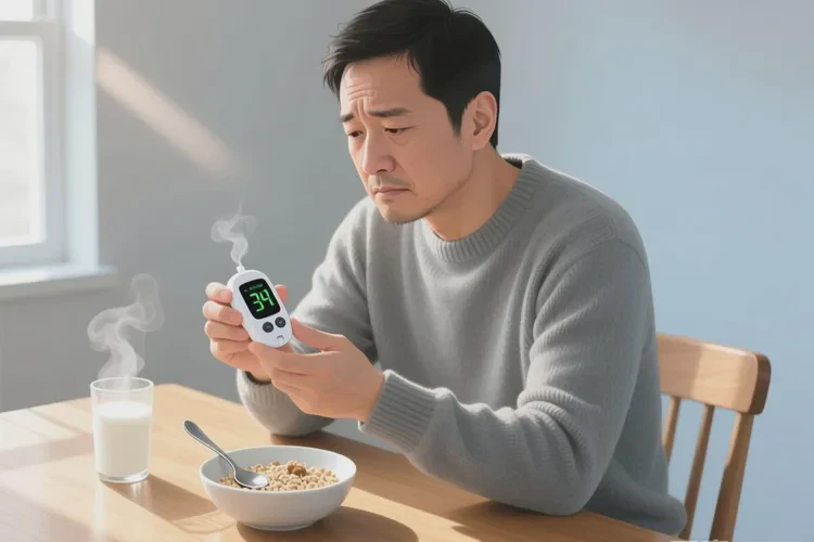 34岁早餐血糖4点4是怎么回事(图1)