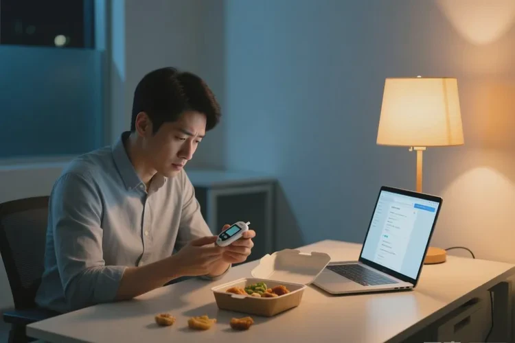 34岁晚餐血糖13.3是怎么回事(图1)